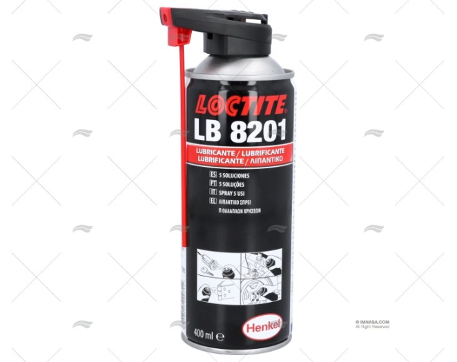 LUBRICANTE 8201 GENERAL  400ml SPRAY LOCTITE