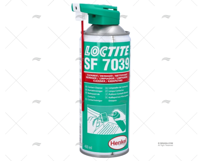 NETTOYANT CONTACT 7039 400ml EN SPRAY LOCTITE