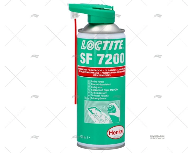 NETTOYANT PLANS DE JOINTS 7200 400ml SPR LOCTITE