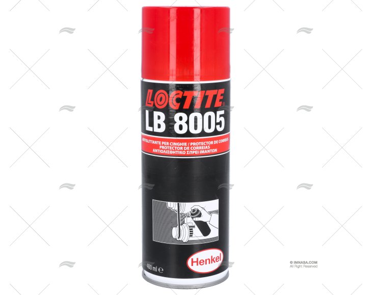 PROTECTOR CORREAS 8005 400ml SPRAY LOCTITE