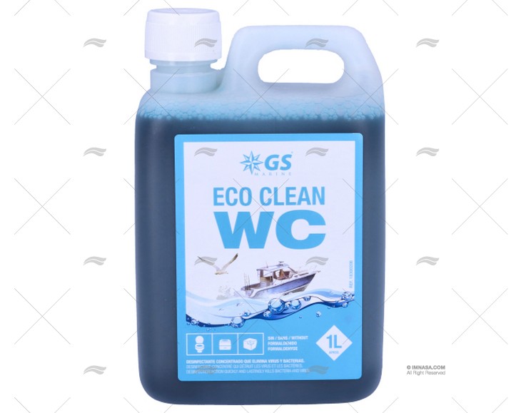 ECOCLEAN WC    1L EAUX NOIRES IMNASA