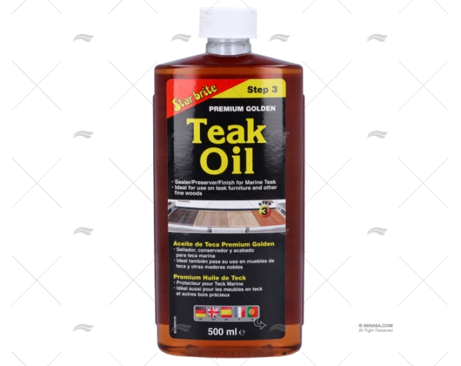 ACEITE TECA 0,50L GOLDEN