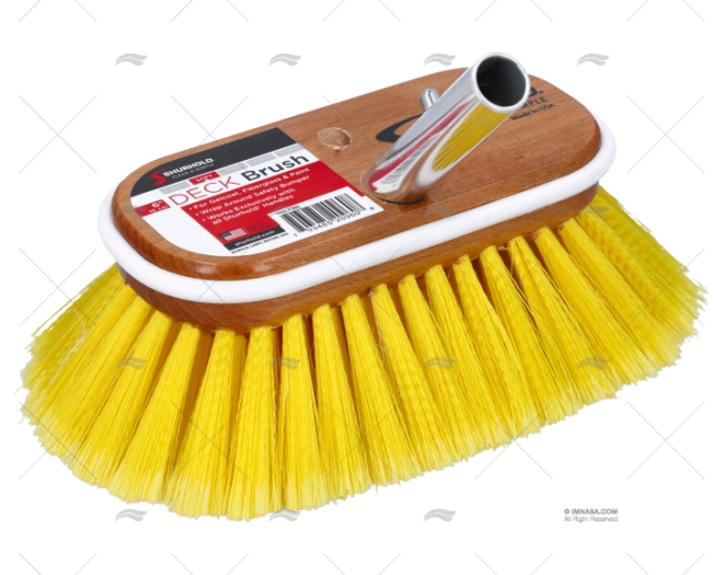 DECK BRUSH SOFT BRISTLE 150mm SHURHOLD