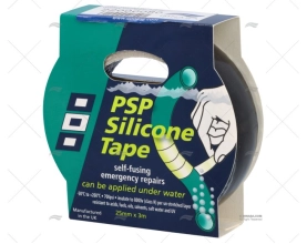 CINTA SILICONA NEGRA 25mmx3m PSP TAPES