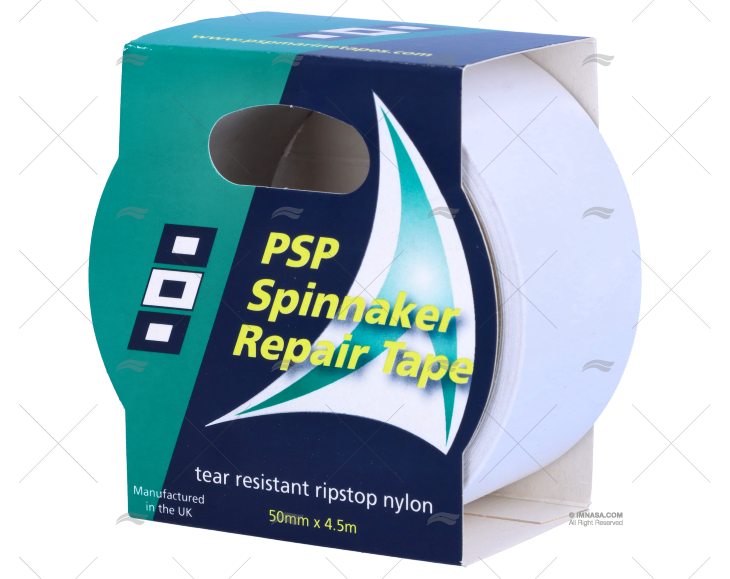 FITA SPINNAKER DE REPARAÇÃO BRANCA 50mm/ PSP TAPES