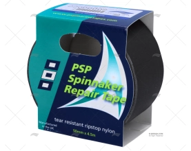 FITA SPINNAKER DE REPARAÇÃO PRETA 50mm/4 PSP TAPES