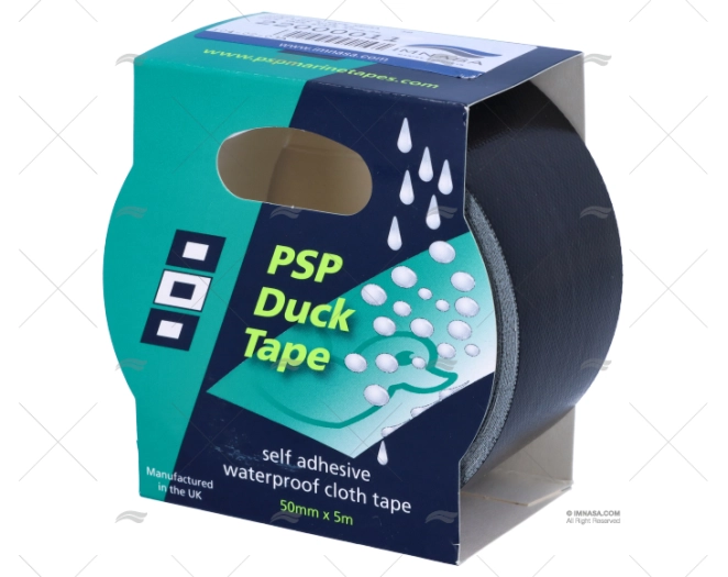 DUCK TAPE BLACK 50mm/5m PSP TAPES