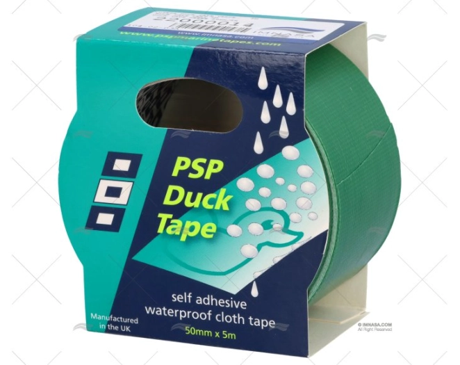 CINTA DUCK TAPE VERDE    5M