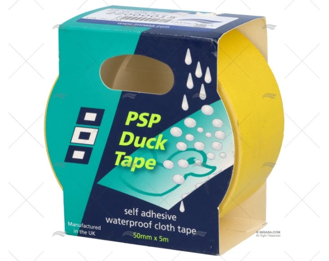 CINTA DUCK TAPE AMARILLA 5M