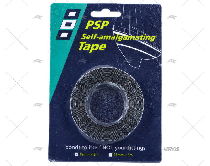 SELF AMALGAMATING TAPE BLACK 19mm/5m PSP TAPES