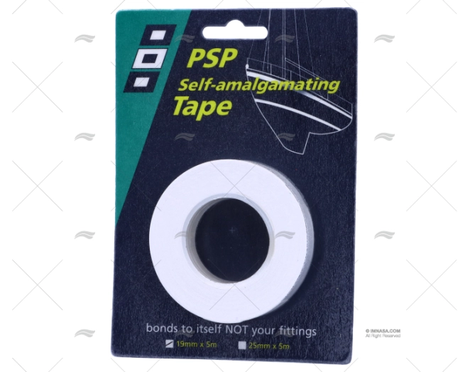 CINTA AUTOADHESIVA BLANCA 19mm 5m PSP TAPES