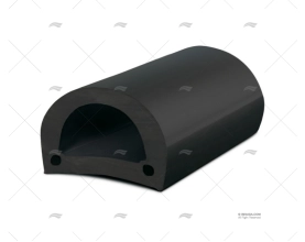 BLACK PVC FENDER DOCK 60 PxM TESSILMARE