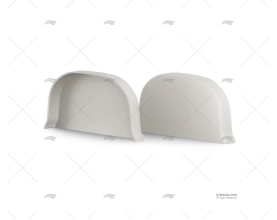 BUMPER 160 END CAP WHITE TESSILMARE