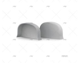 BUMPER H100 PVC END CAP GREY TESSILMARE