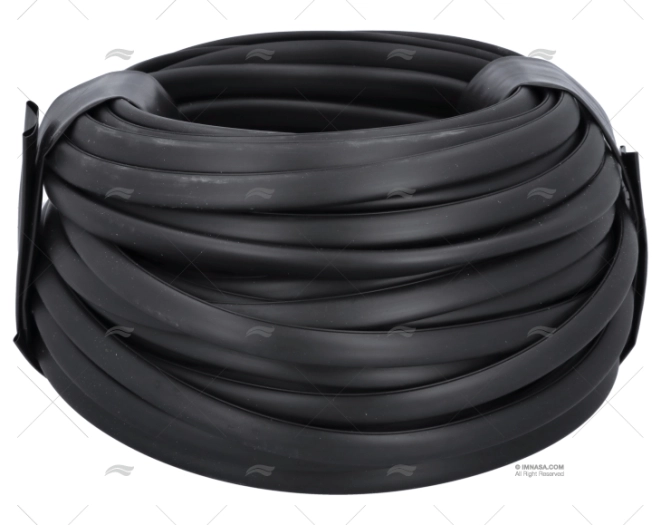 PERFIL PVC 18mm PROTEC. NEGRO PxM