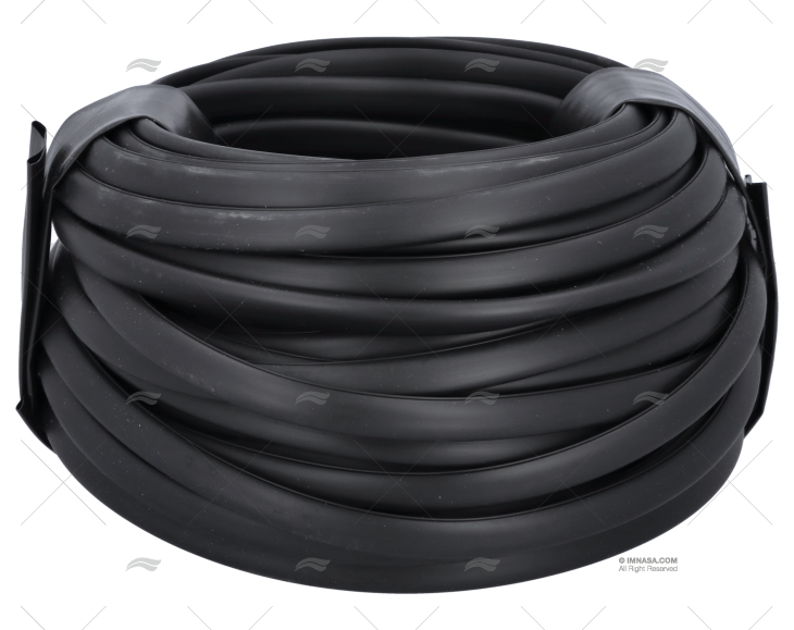 PERFIL PVC 18mm PROTEC. NEGRO PxM