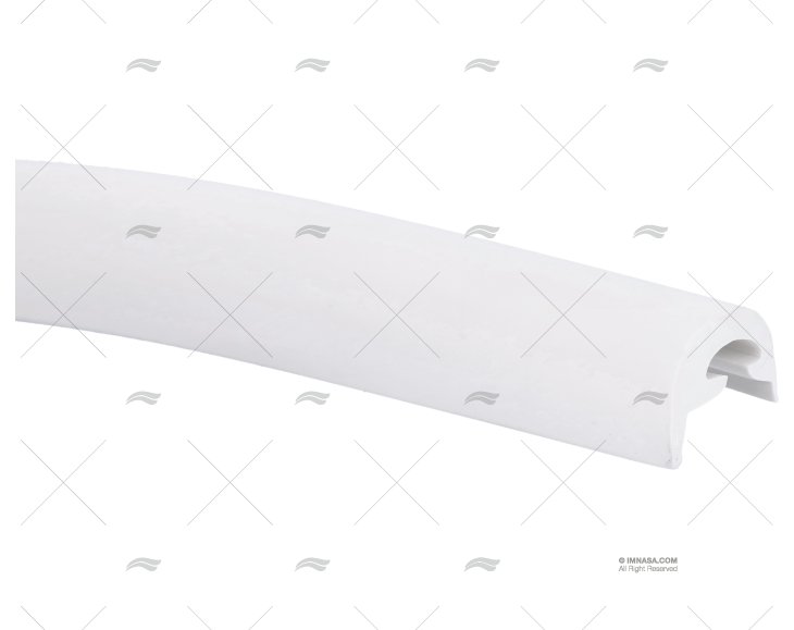 PERFIL PVC RADIAL R 40 BLANCO 24m TESSILMARE