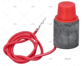 VALVE COULEUR ROUGE 12V