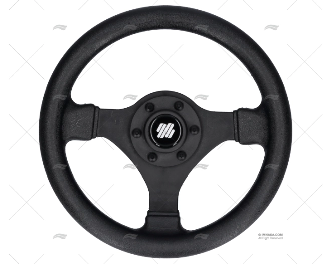 STEERING WHEEL V-45 BLACK 280mm ULTRAFLEX