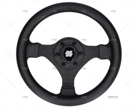 STEERING WHEEL V-45 BLACK 280mm ULTRAFLEX