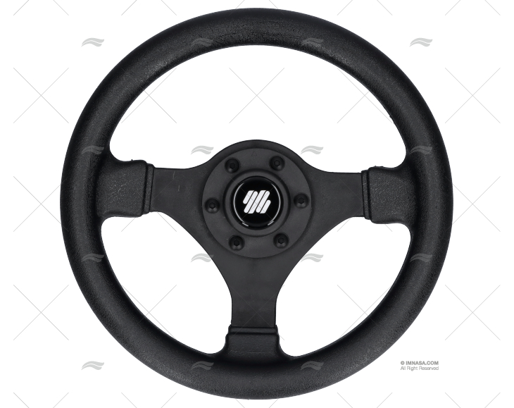 STEERING WHEEL V-45 BLACK 280mm ULTRAFLEX