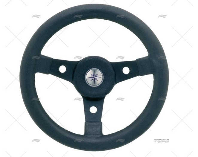 STEERING WHEEL ELBA 320 BLACK 320mm VOLANTI LUISI