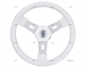 STEERING WHEEL ELBA 320 WHITE 320mm VOLANTI LUISI