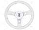 STEERING WHEEL DELFINO 310 WHITE 310mm VOLANTI LUISI