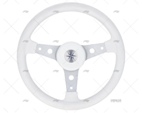 VOLANTE 340mm DELFINO   BLANCO VOLANTI LUISI