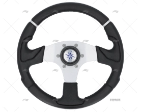 STEERING WHEEL NISIDIA 320mm BLACKALU VOLANTI LUISI