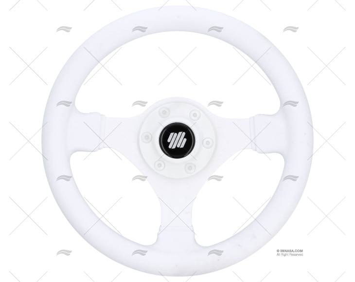 STEERING WHEEL V-45 WHITE 280mm ULTRAFLEX