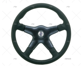 STEERING WHEEL CAPRI 365mm BLACK VOLANTI LUISI