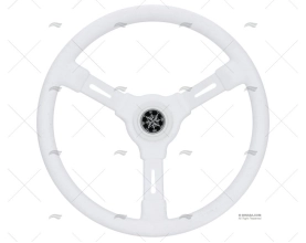 STEERING WHEEL RIVIERA 350mm WHITE VOLANTI LUISI