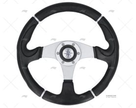 STEERING WHEEL ORION 355mm BLACK VOLANTI LUISI