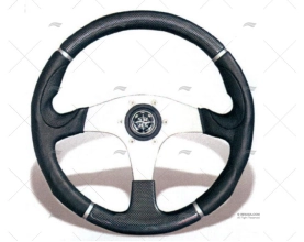 STEERING WHEEL EVO 355mm BLACK VOLANTI LUISI