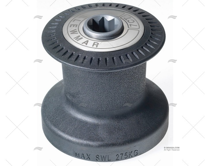 WINCH STANDARD T-8 ALUMINIO GRIS 1 VEL. LEWMAR