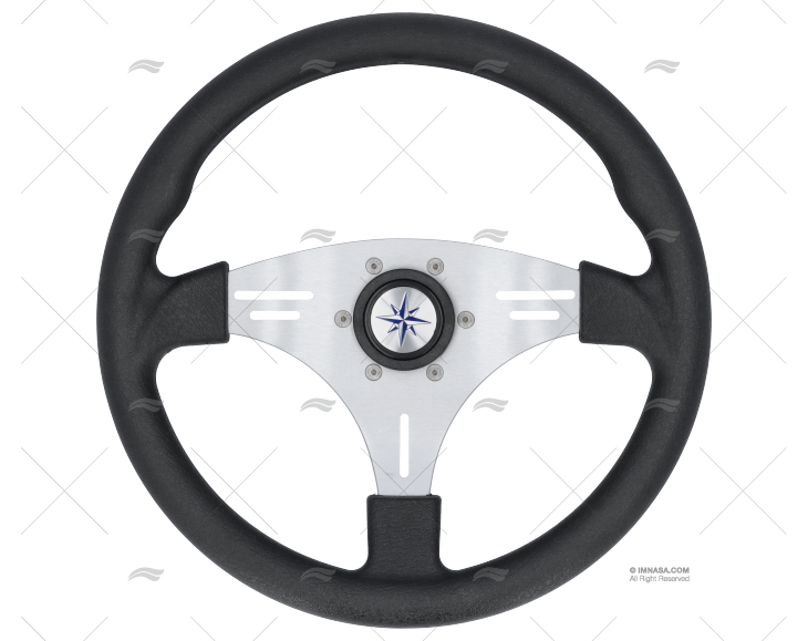 STEERING WHEEL MANTA 355mm BLACK VOLANTI LUISI