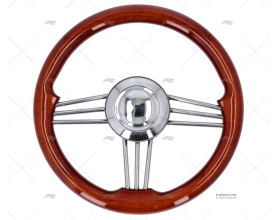 STEERING WHEEL GREEN I WOOD 350mm SAVORETTI ARMANDO