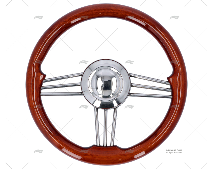 STEERING WHEEL GREEN I WOOD 350mm SAVORETTI ARMANDO