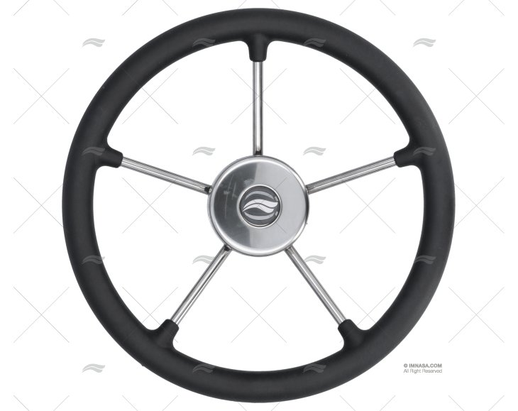 STEERING WHEEL ¤350 BLACK IMNASA