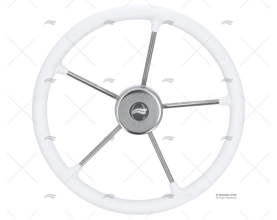 STEERING WHEEL ¤400 WHITE IMNASA