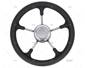 STEERING WHEEL 320mm BLACK SAVORETTI ARMANDO