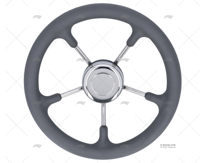 RODA LEME 320mm CINZA