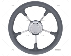 RODA LEME 320mm CINZA