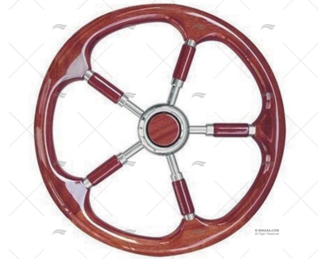 STEERING WHEEL WOOD T-8 MOGANO 400mm SAVORETTI ARMANDO