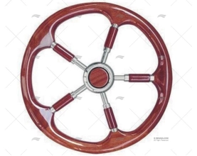 STEERING WHEEL WOOD T-8 MOGANO 400mm SAVORETTI ARMANDO