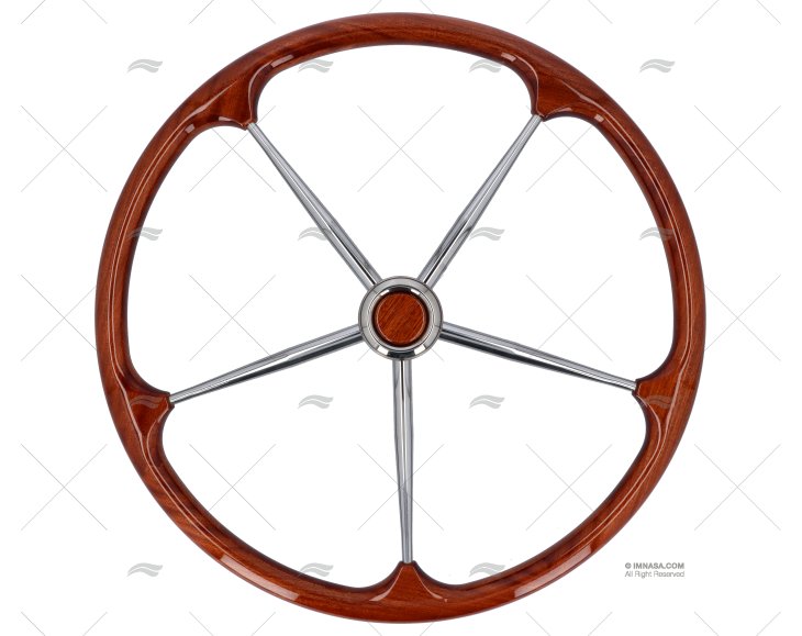 STEERING WHEEL WOOD T-8 MOGANO 600mm SAVORETTI ARMANDO