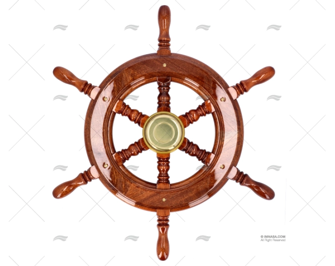 WHEEL IN WOOD CENTRE CAP BRASS D. 600mm SAVORETTI ARMANDO