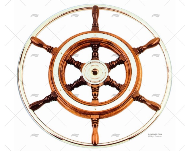 ST. WHEEL IN WOOD & S.S. OUTER RIM ¤420 SAVORETTI ARMANDO