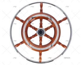 ST. WHEEL IN WOOD & S.S. OUTER RIM ¤650 SAVORETTI ARMANDO